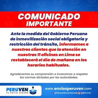 Comunicado PeruVen
